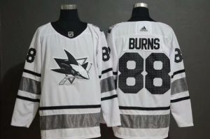 San Jose Sharks Trikot Brent Burns Weiß 2019 NHL All-Star